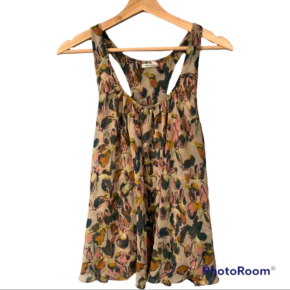 Kimchi Blue Multicolor Floral Tank Top